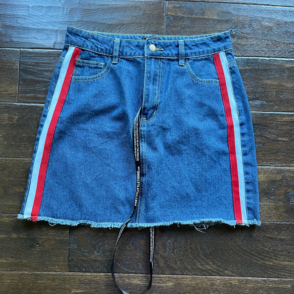 Pretty Little Things Jean Mini-skirt